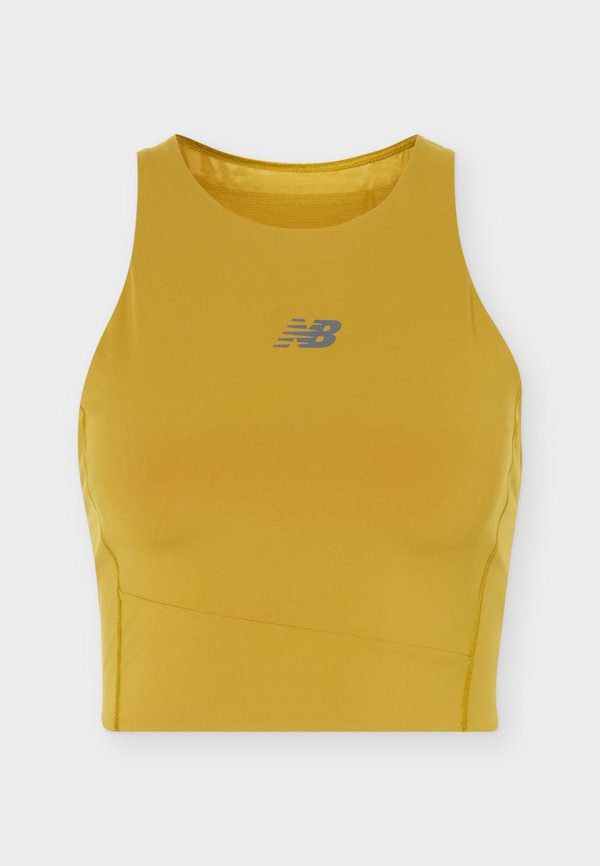 New Balance RC ELITE STORAGE CROP TANK - Top - basil oil