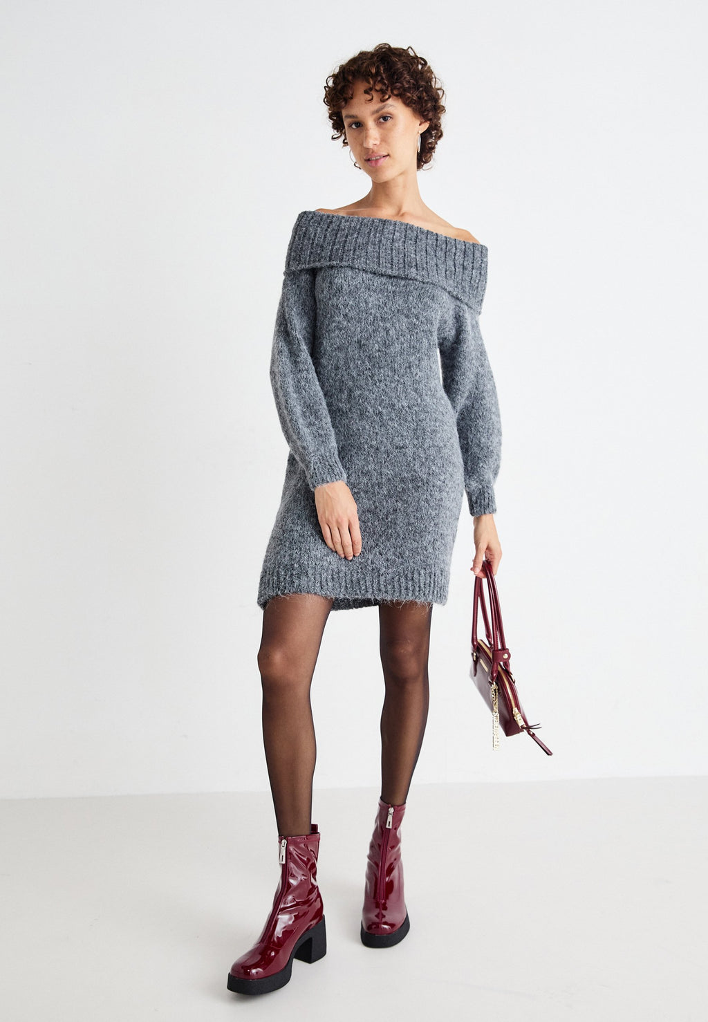 ONLY ONLMARIE OFF SHOULDER DRESS