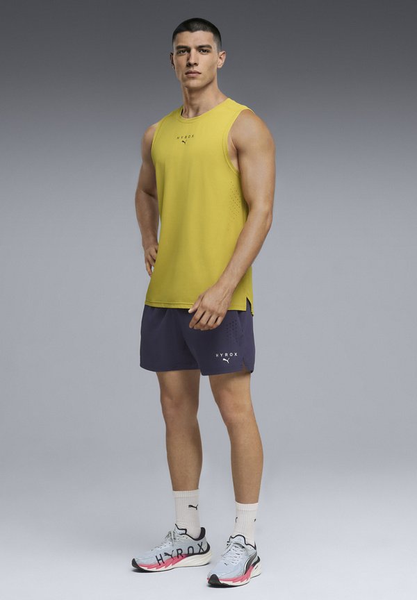 Puma PUMA X HYROX TRAINING TANK - Top - dazzling yellow