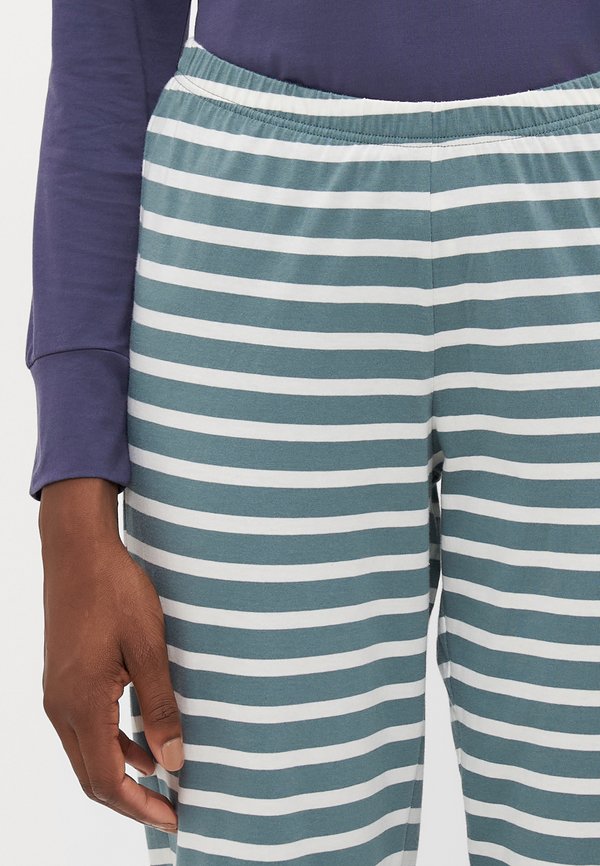 Schiesser SCHLAFANZUG LANG - CASUAL ESSENTIALS SET