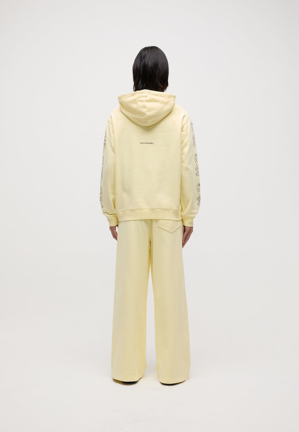 Marimekko SANOMA VIHKIRUUSU PLACEMENT HOODIE UNISEX