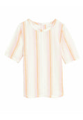 Marks & Spencer STRIPED ROUND NECK