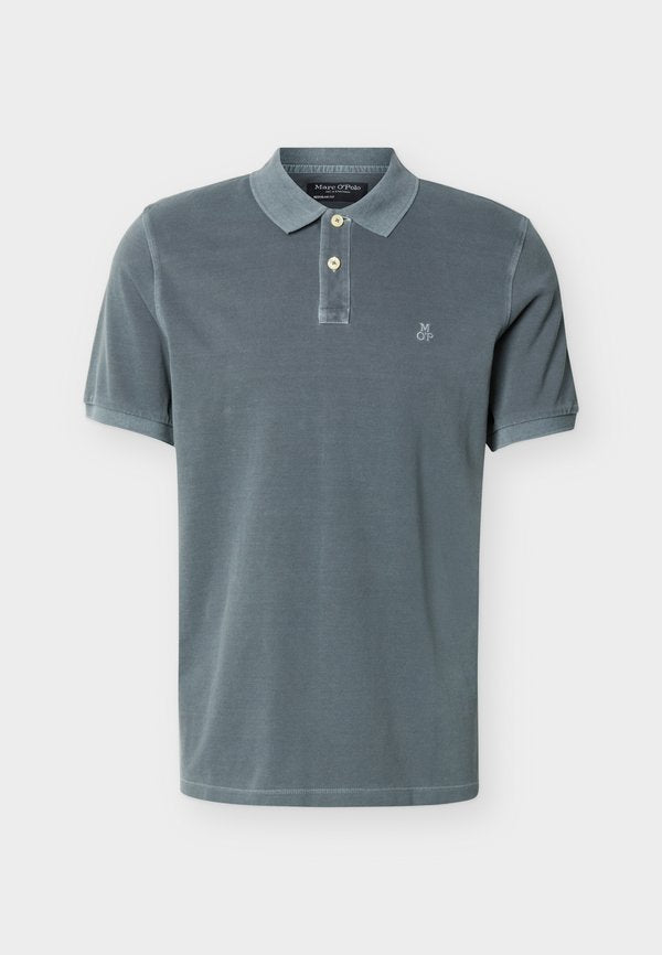 Marc O'Polo SHORT SLEEVE SLITS AT HEM EMBROIDERY