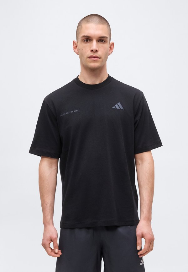 adidas Performance TEE - Print T-shirt - black