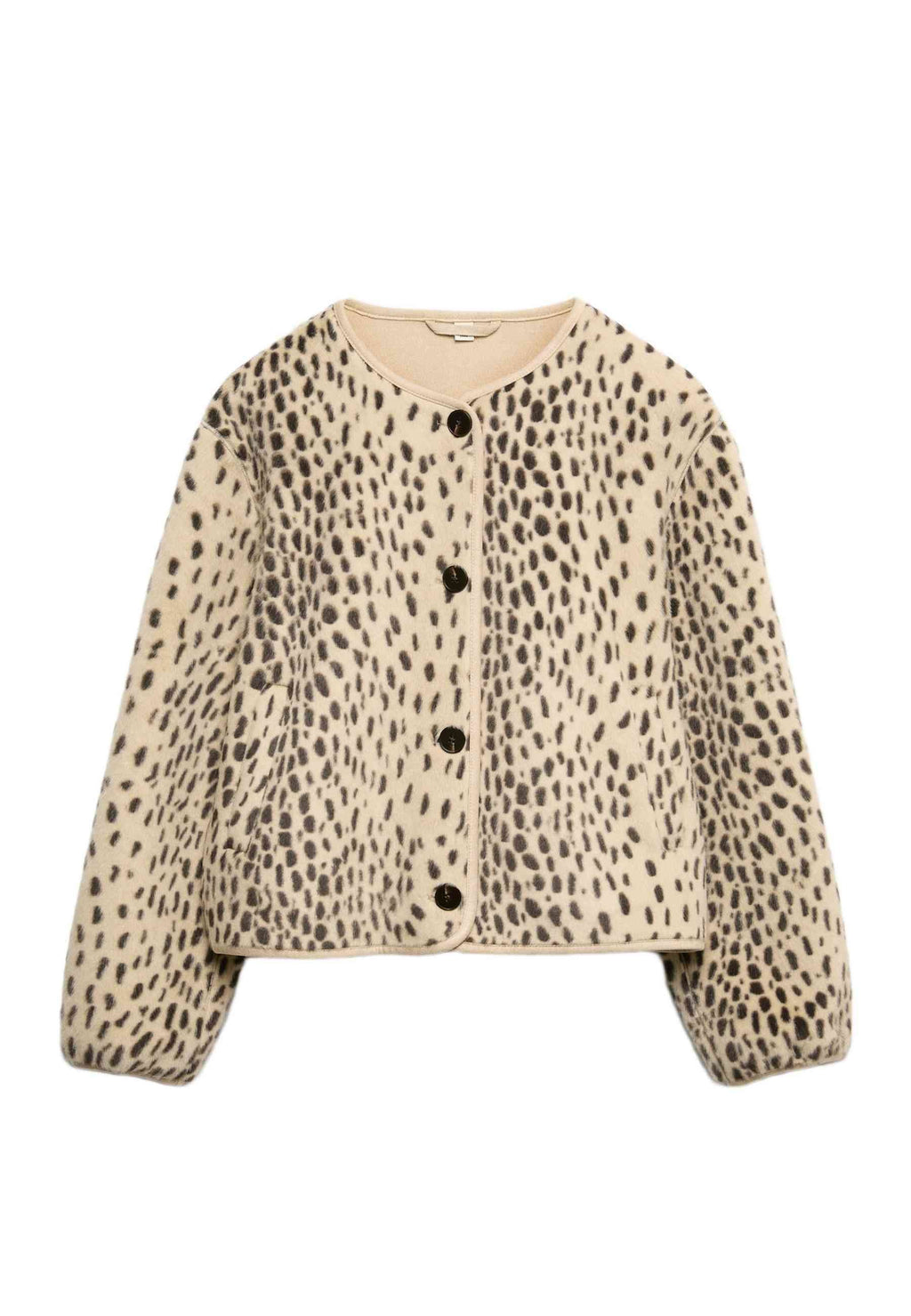 Marks & Spencer ANIMAL PRINT COLLARLESS
