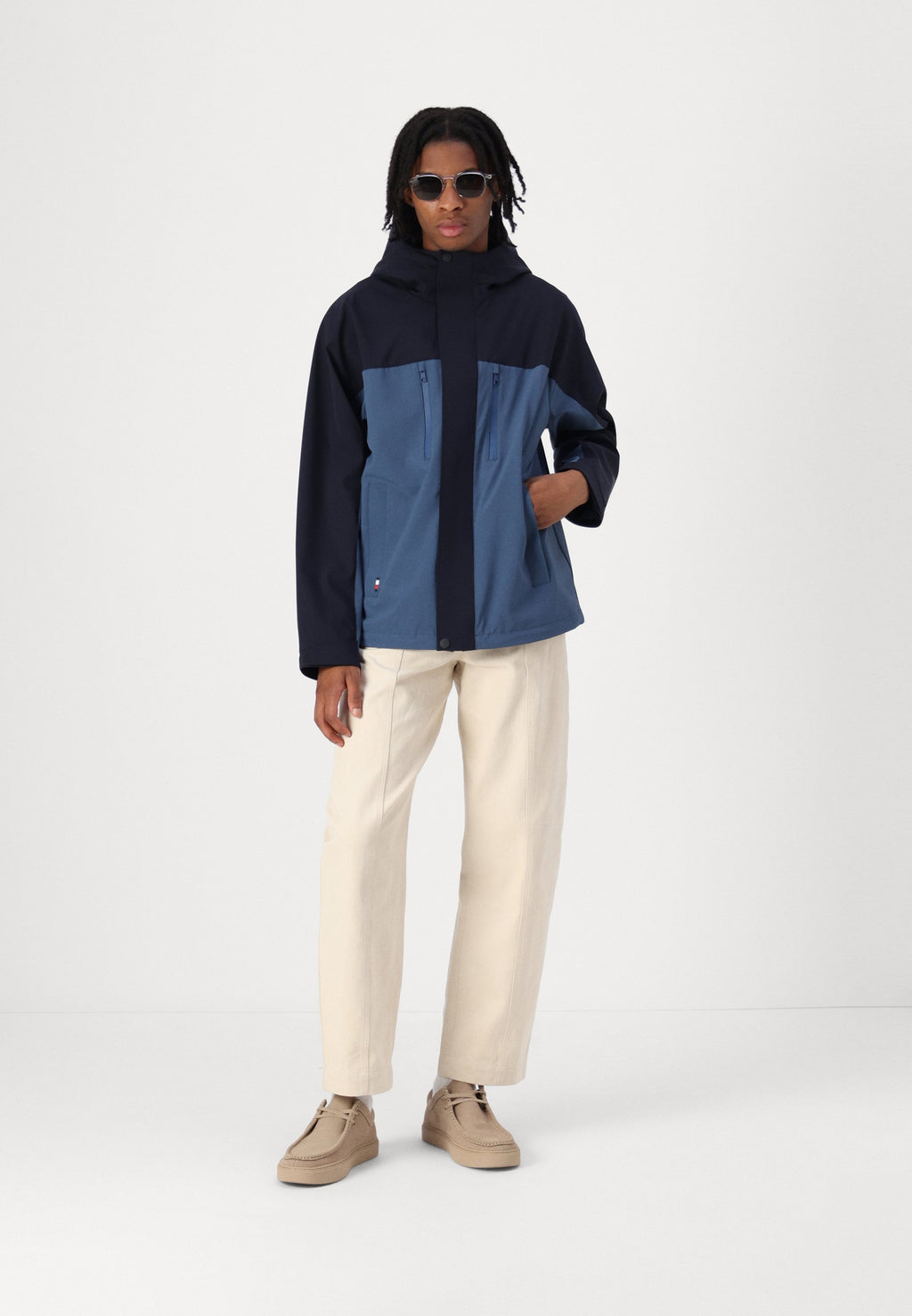 COLOR BLOCKING HOODED Media 2