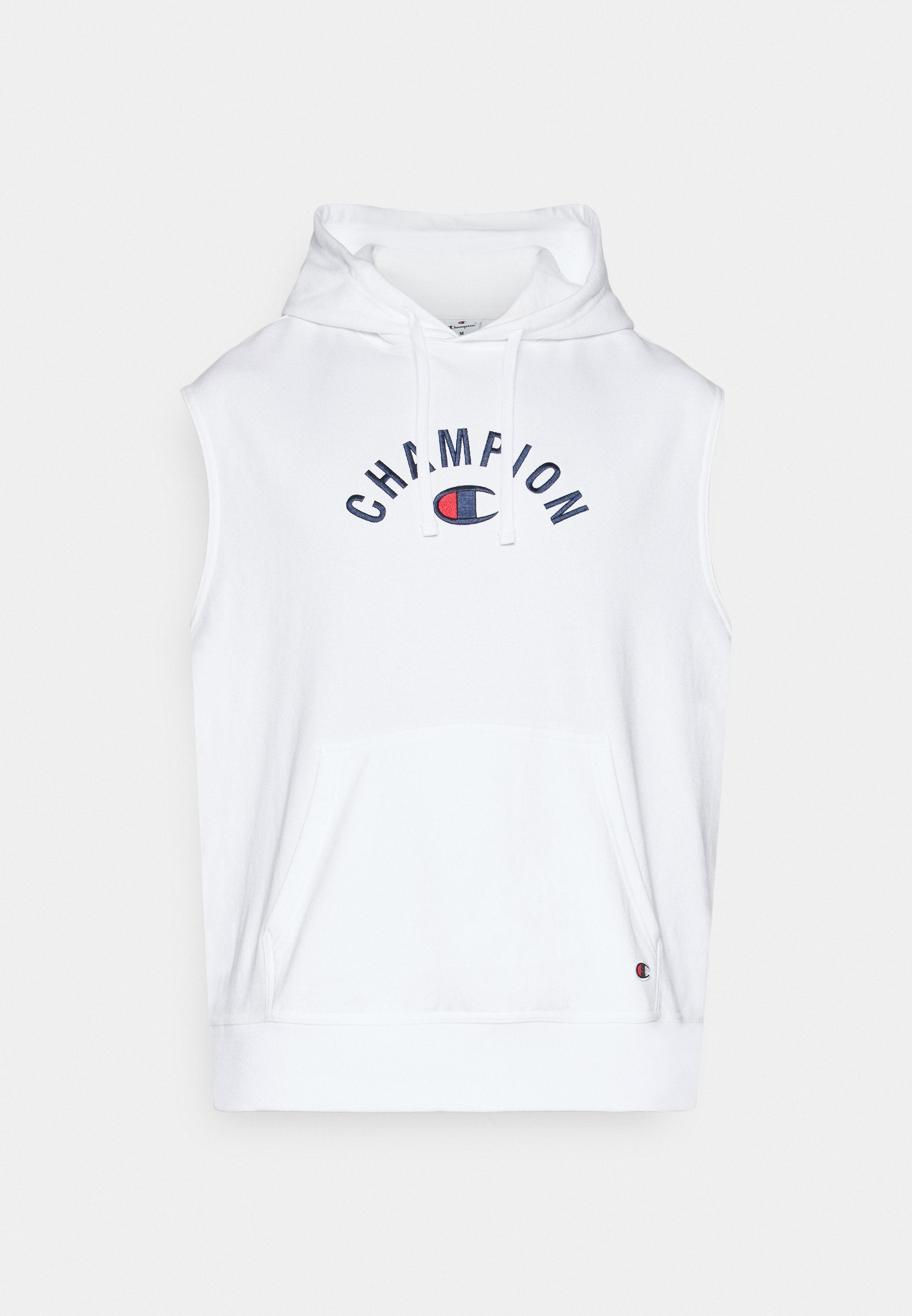 Champion ICONS SLEEVELESS HOODIE WITH CENTRAL LOGO