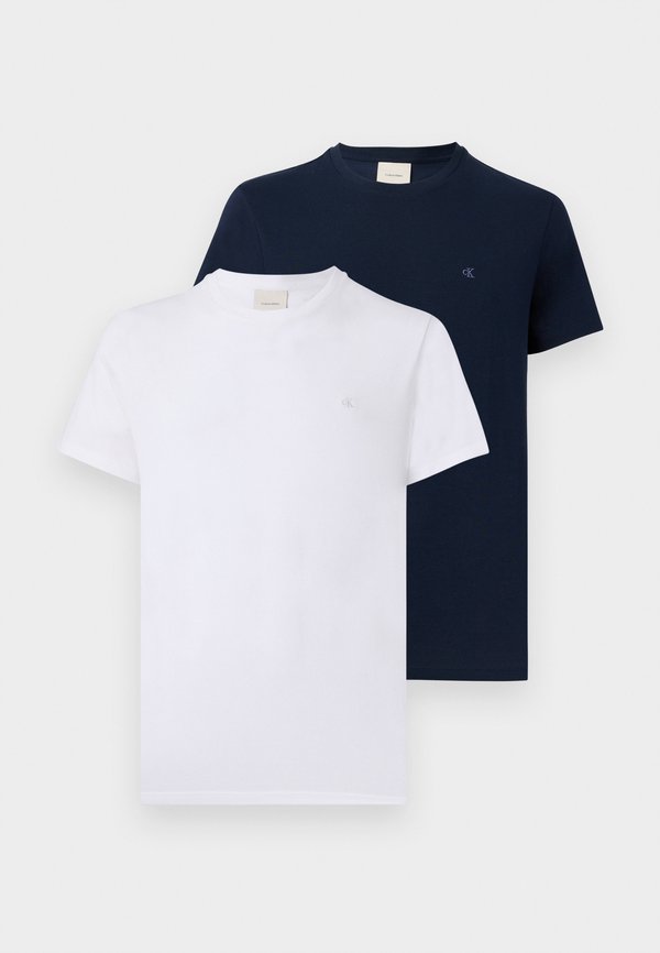 Calvin Klein STRETCH SLIM TEE LIQUID TOUCH TEES 2 PACK