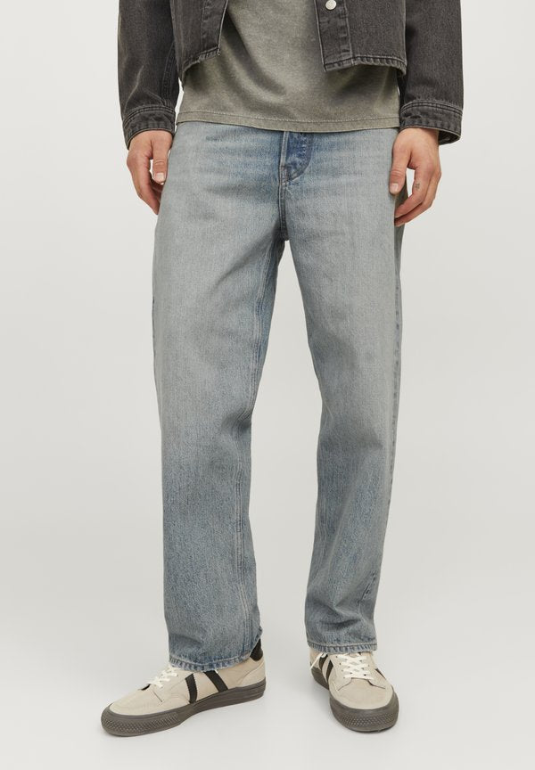 Jack & Jones JJIEDDIE JJCOOPER - Straight leg jeans - blue denim