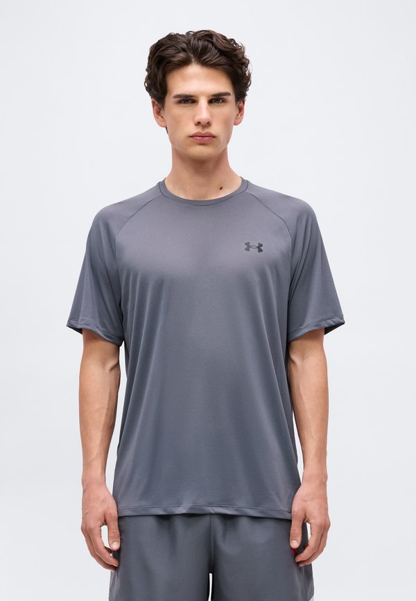 Under Armour TECH 2.0 - Sports T-shirt - castlerock/black