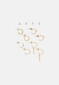 Pieces PCSCARLEFF EARRINGS 6 PACK