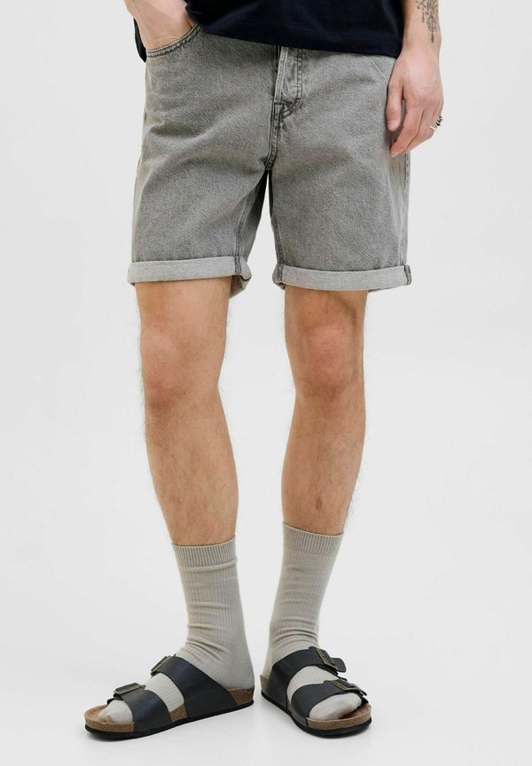 Jack & Jones Denim Regular Fit - Denim shorts - grey denim