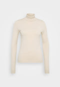 Vero Moda Tall VMHAPPINESS ROLLNECK  - Jumper - oatmeal