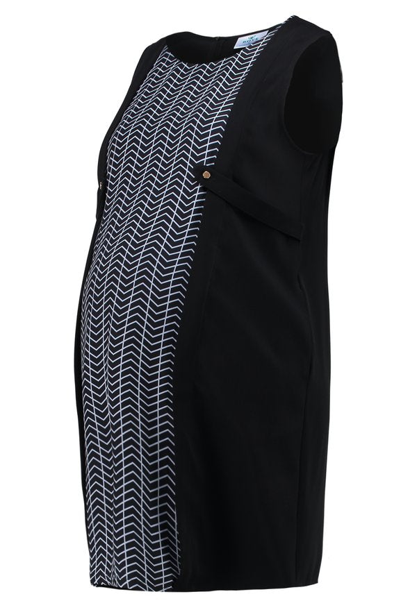 Spring Maternity ZABRINA CHEVY NURSING DRESS