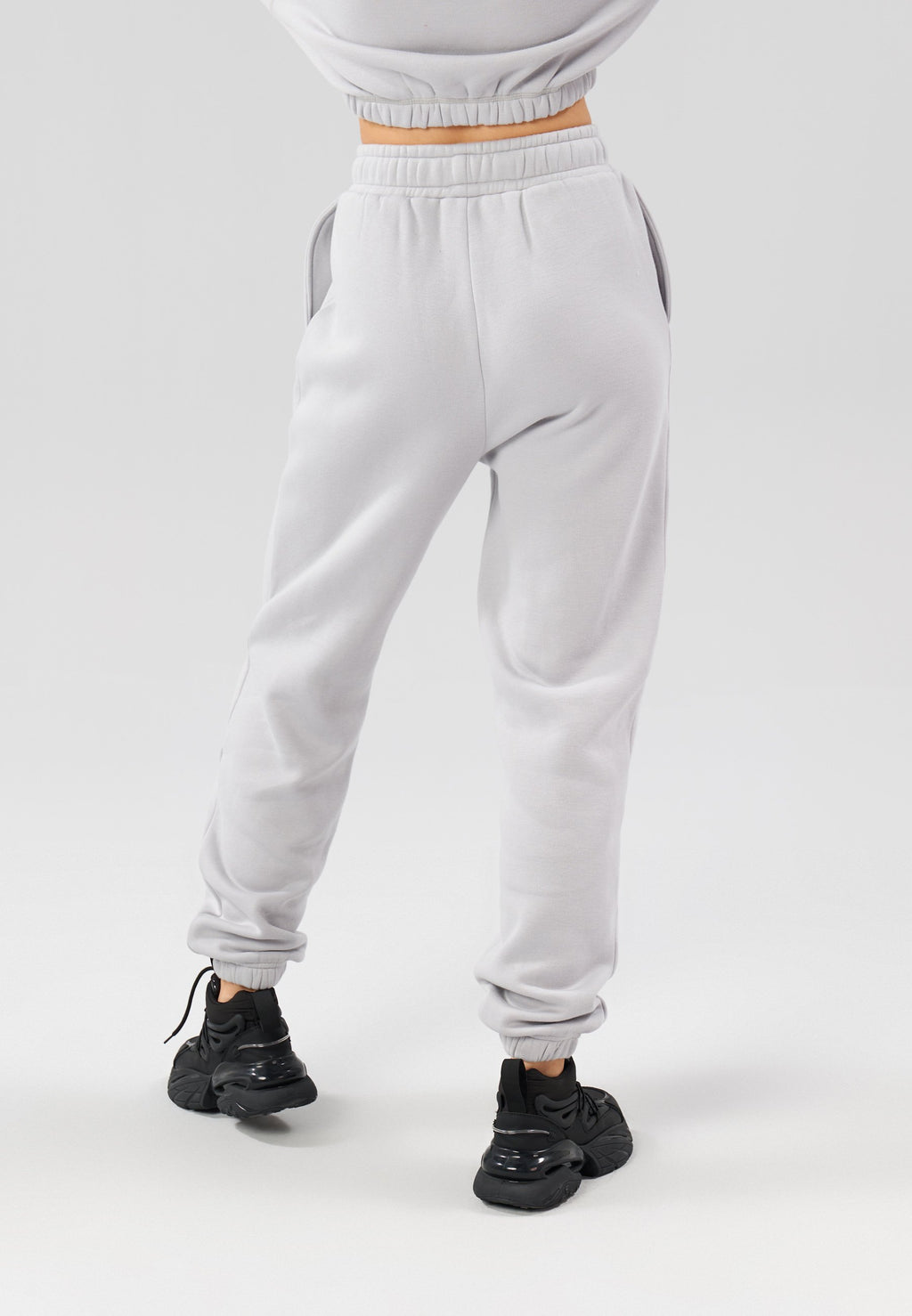 Even&Odd active OVERSIZED TRACKSUIT BOTTOMS WITH CUFFED ANKLE