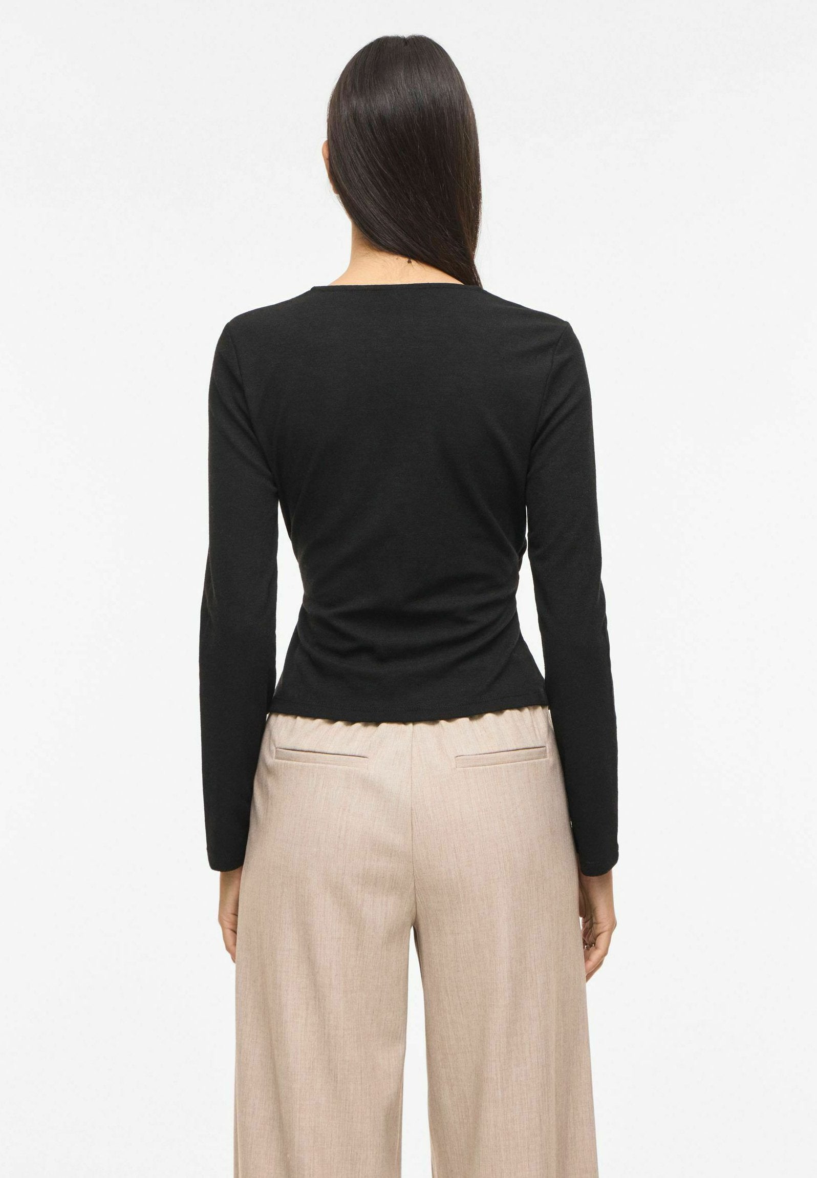 VILA Long Sleeved VIANNI V-neck