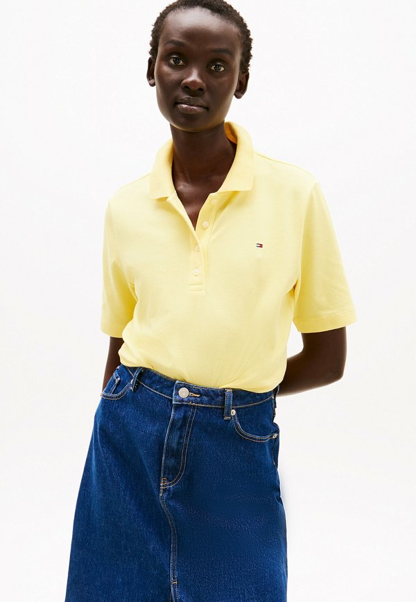 Tommy Hilfiger REGULAR FIT - Polo shirt - citronella
