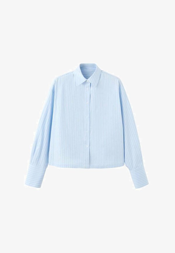 Mango Button-down blouse - light blue