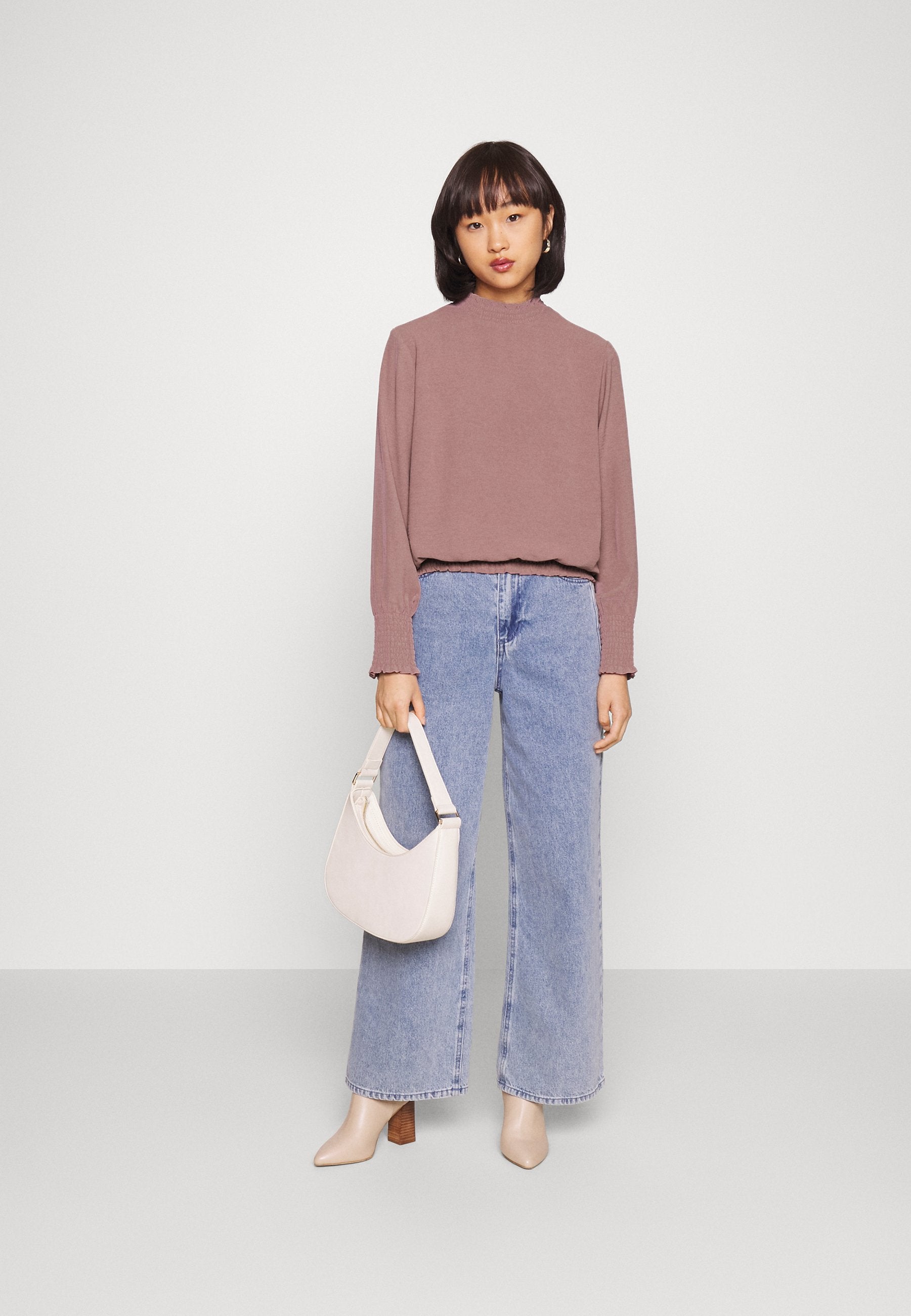 ONLY Petite ONLMETTE INGA HIGH NECKSMOCK