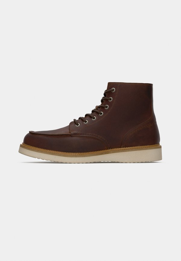 Selected Leather moc toe