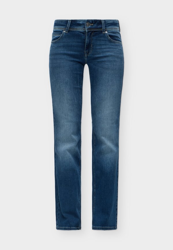 ONLY ONLNYLA - Bootcut jeans - dark blue denim