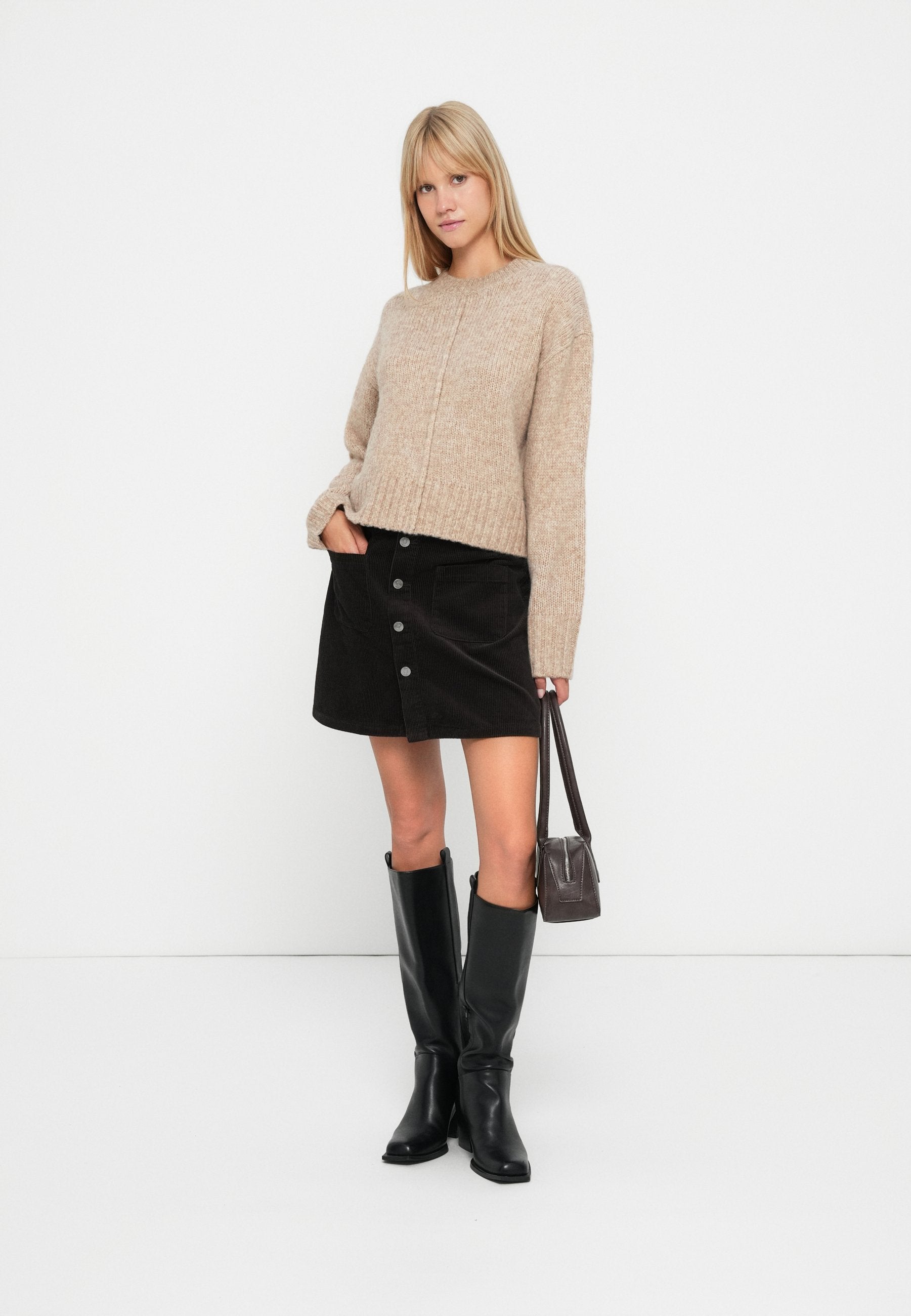 JDY JDYMALONE O NECK PULLOVER