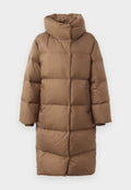WATER REPELLENT DOWN LONGLINE WRAP COAT Media 1
