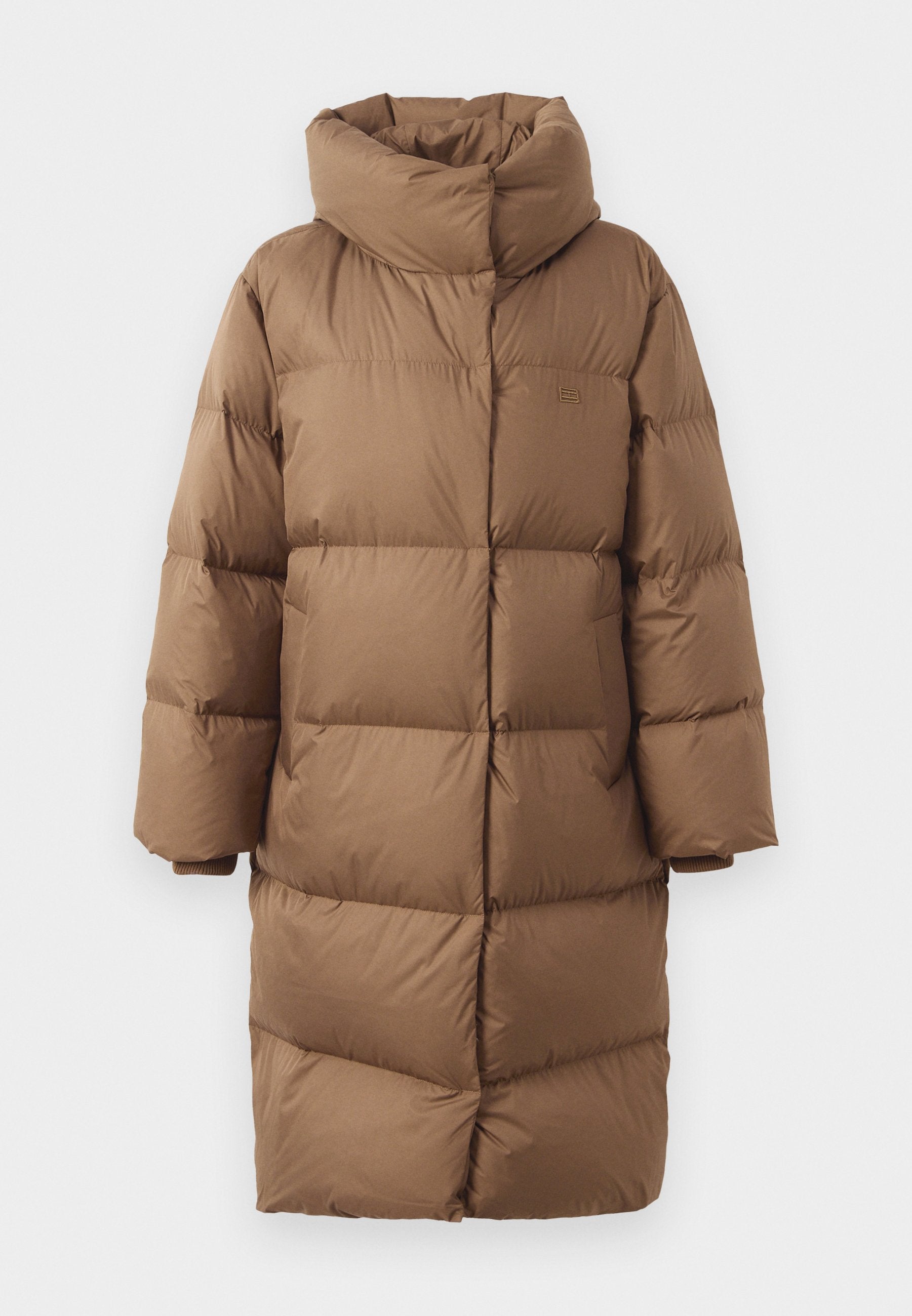 WATER REPELLENT DOWN LONGLINE WRAP COAT Media 1