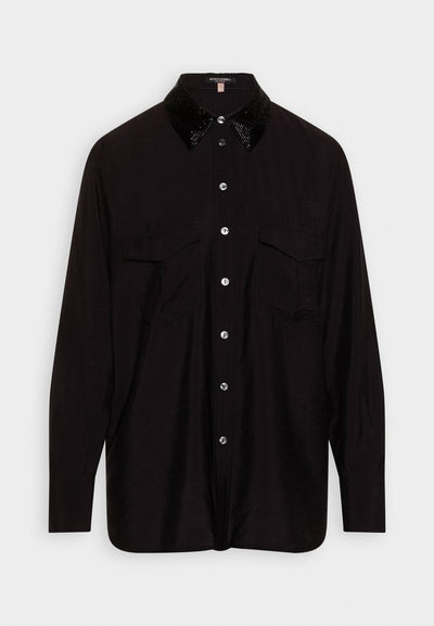 Scotch & Soda RELAXED FIT WITH BEADED COLLAR AND CHEST POCKETS
