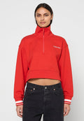 Calvin Klein SPORT ZIP SWEATER WITH GRAPHIC