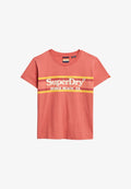 Superdry & Co VENUE OUTDOORS - Print T-shirt - baked apple red