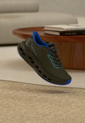 Skechers MAX CUSHIONING GLIDE STEP - Trainers - black/blue