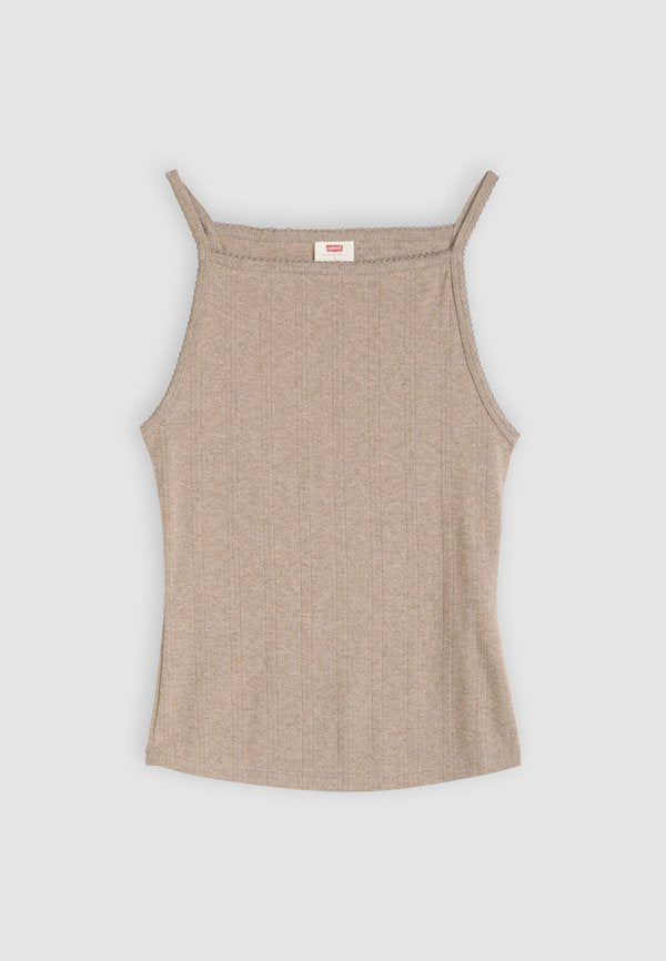 Levi's® DRY GOODS APRON TANK - Top - taupe gray heather bros