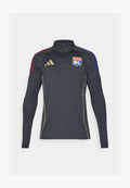 adidas Performance OLYMPIQUE LYONNAIS 25/26 TIRO25 COMPETITION TRAINING TOP - Club wear - carbon/hazy beige