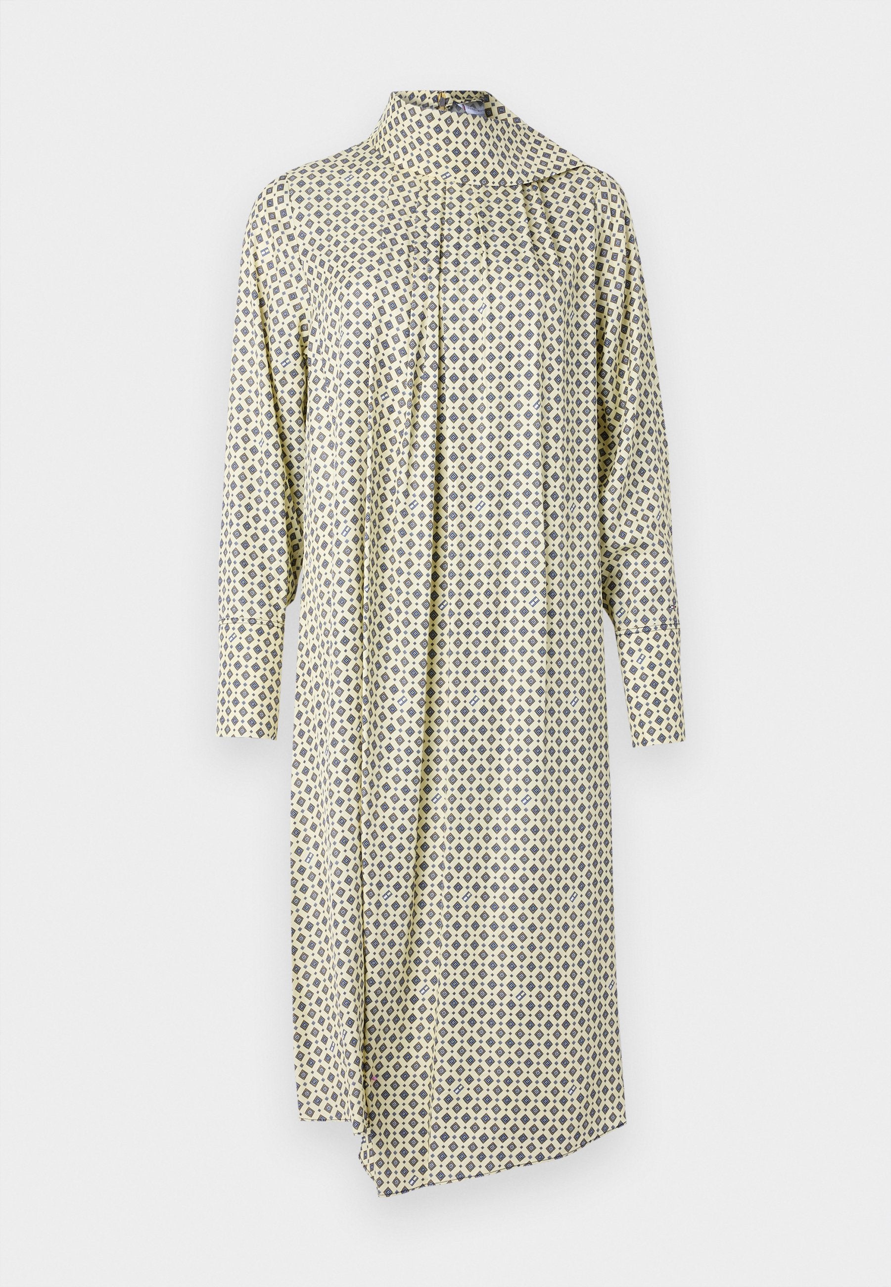 FOULARD DRAPED MIDI DRESS Media 1
