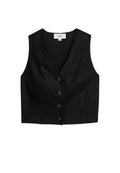 Marks & Spencer Linen Blend Tailored Vest
