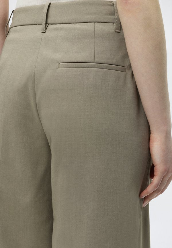 Marc O'Polo MOP X DFB TRAVEL COLLECTION PANTS WIDE LEG WELT POCKETS