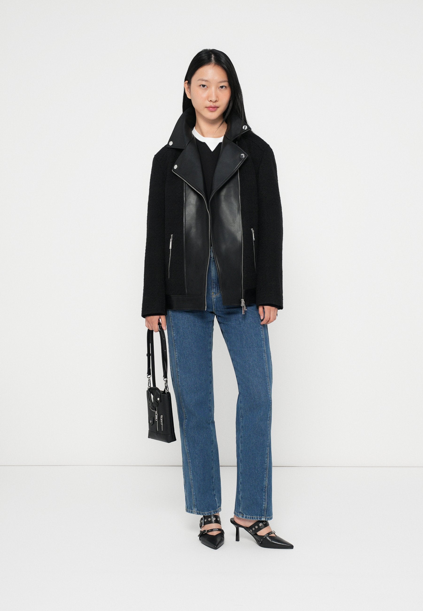 MIX BIKER JACKET Media 2