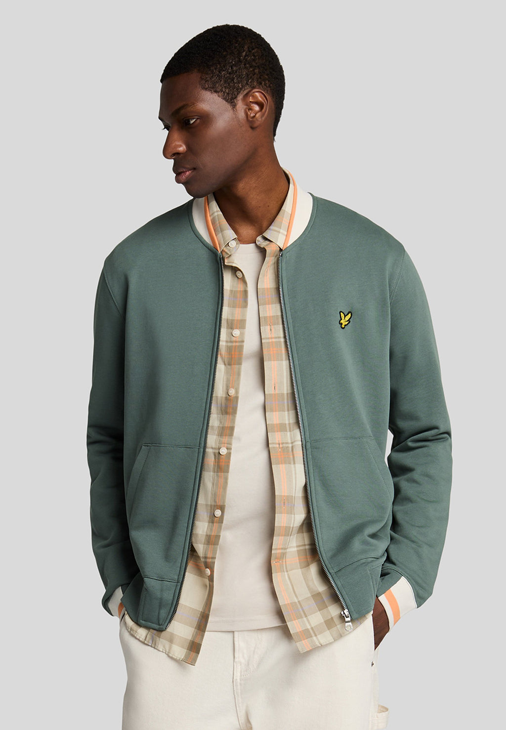 Lyle & Scott MID LAYERS HALF TIPPED