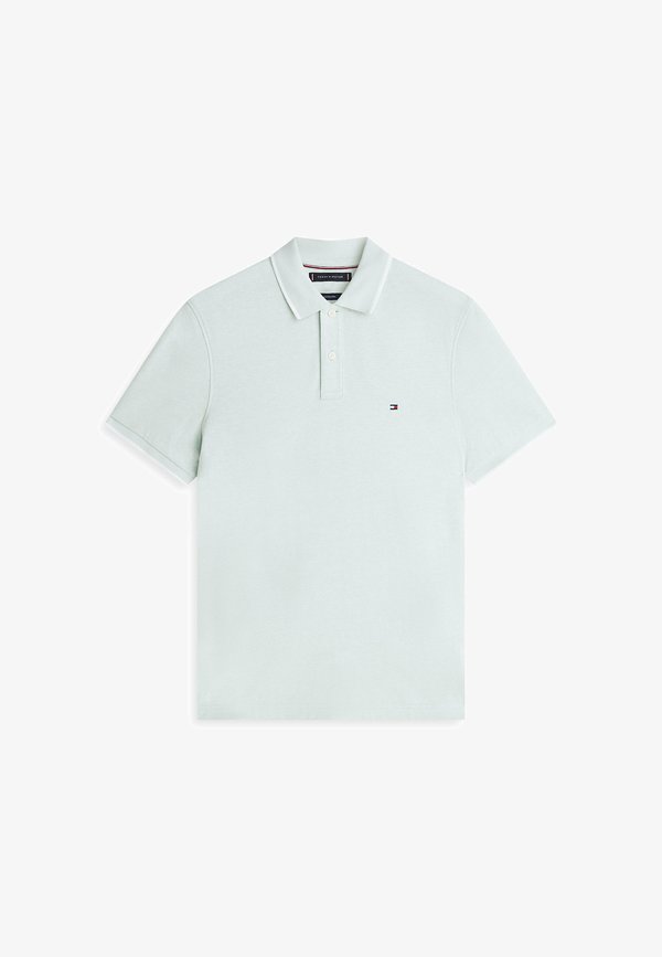 Tommy Hilfiger REGULAR FIT PIQUE POLO SHIRT WITH LINEN - Polo shirt - crushed mint