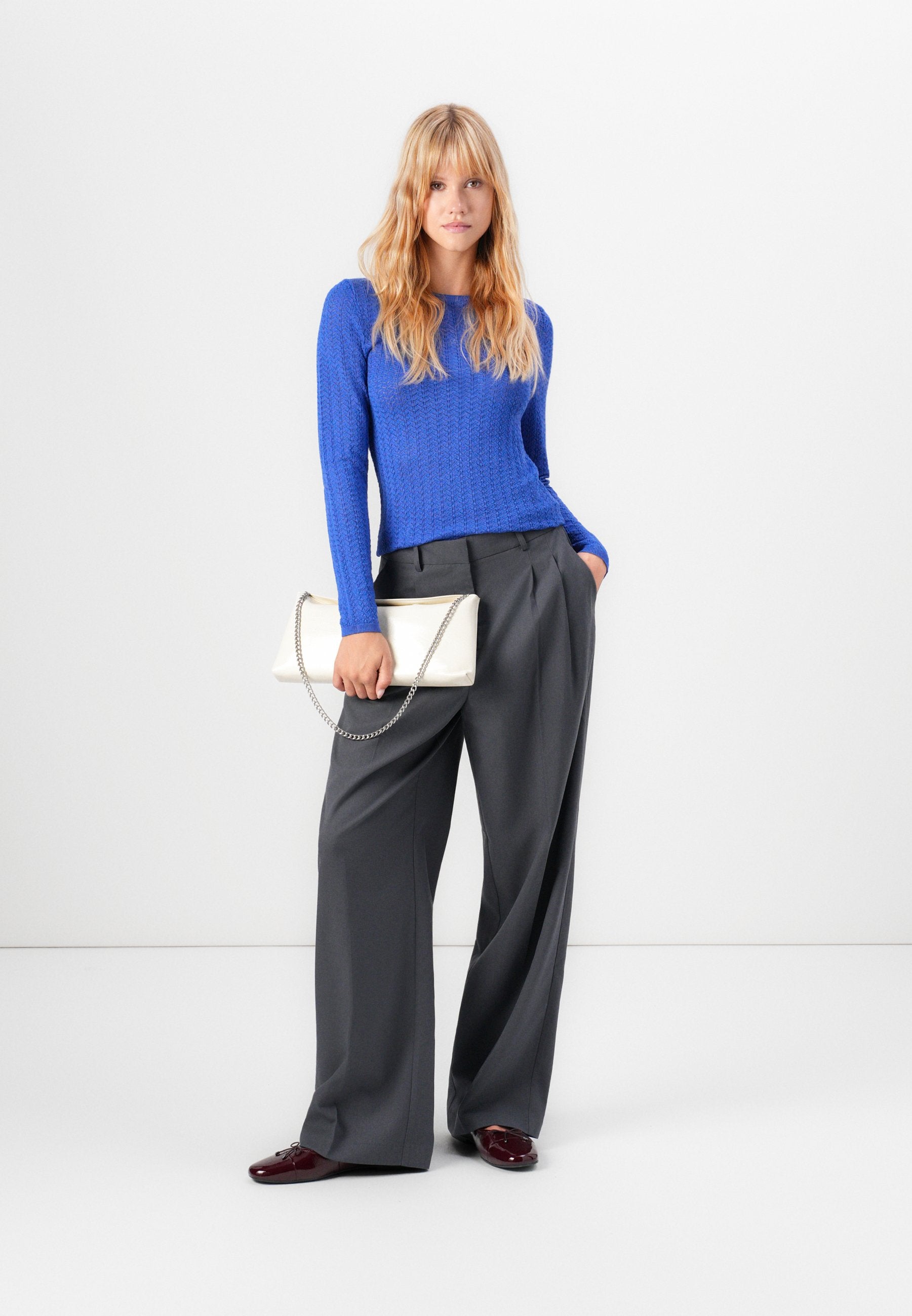 Selected SLFNAJA TIGHT O NECK