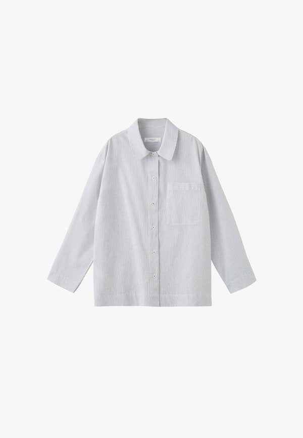 Mango Button-down blouse - white