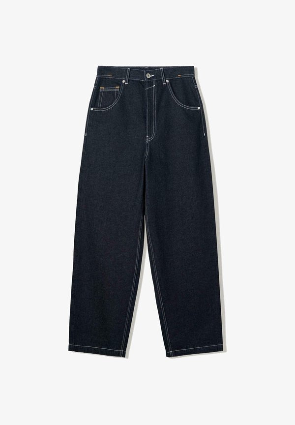 Bershka SUPER - Relaxed fit jeans - royal blue