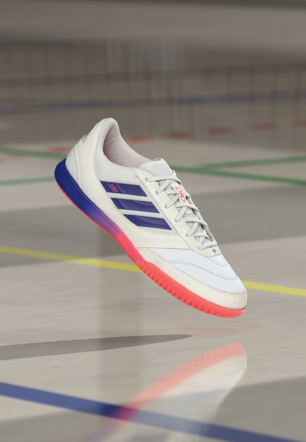 adidas Performance TOP SALA COMPETITON II INDOOR - Indoor football boots - footwear white/pure purple/solar turbo