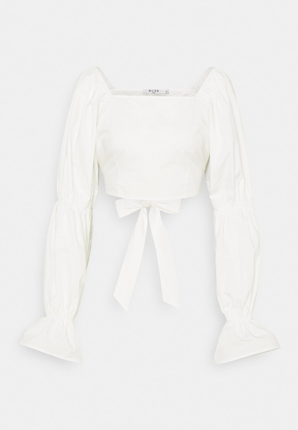 NA-KD CROPPED BLOUSE
