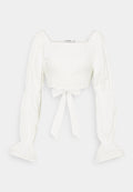 NA-KD CROPPED BLOUSE