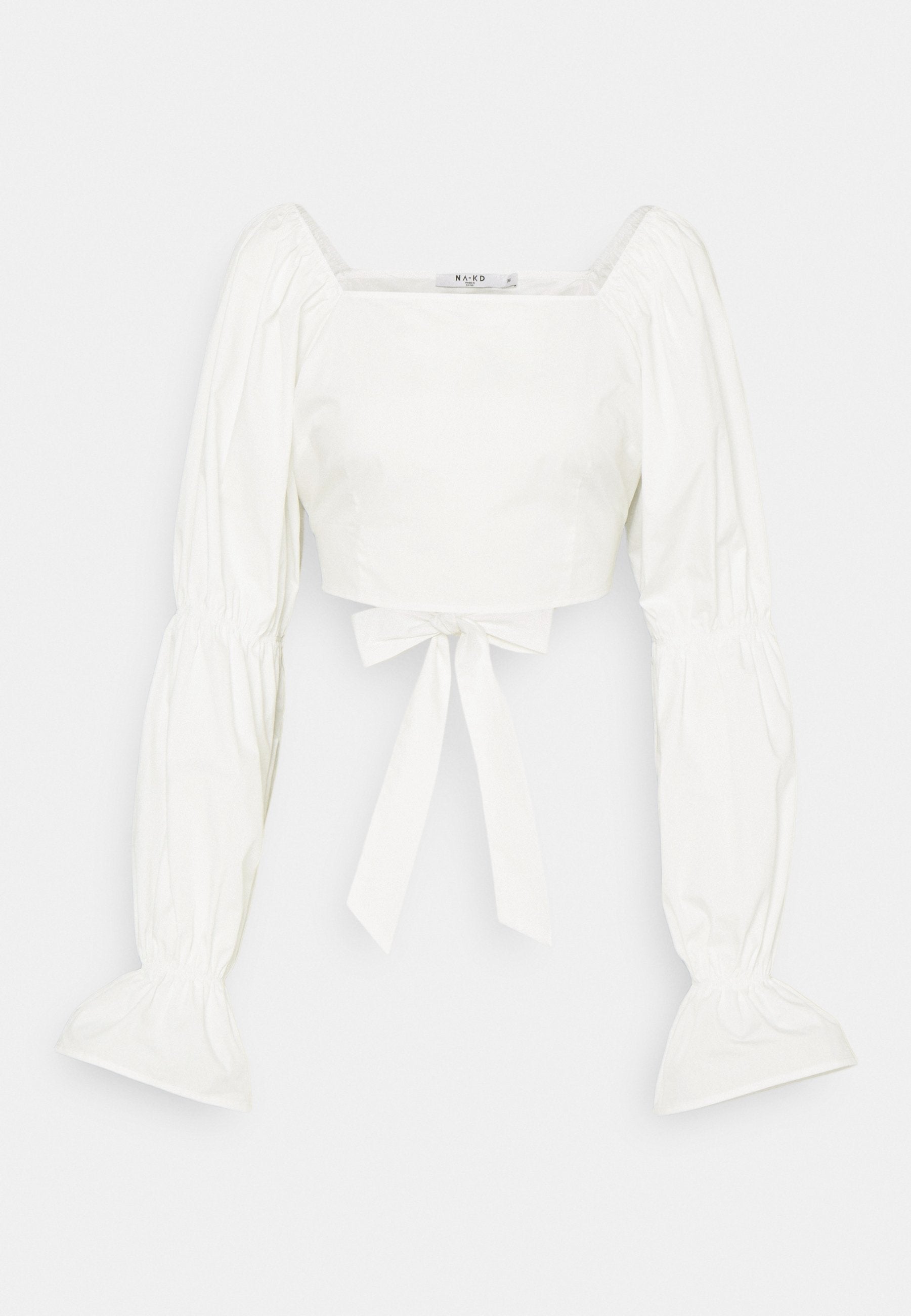 NA-KD CROPPED BLOUSE