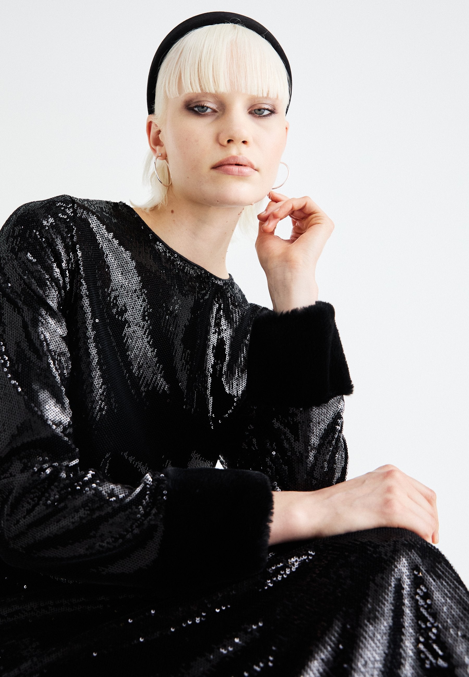 Sister Jane PALAIS SEQUIN MIDI DRESS