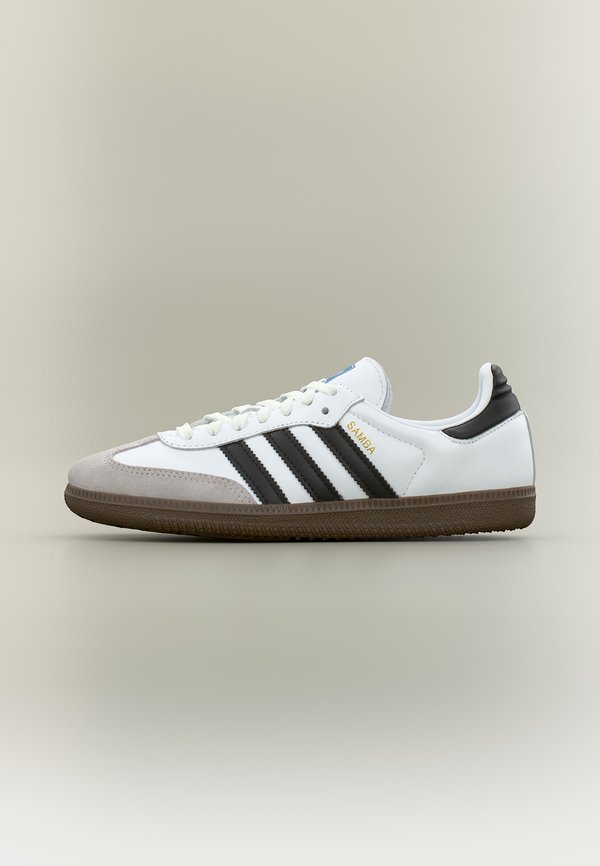 adidas Originals SAMBA OG UNISEX - Trainers - footwear white/core black/clear granit