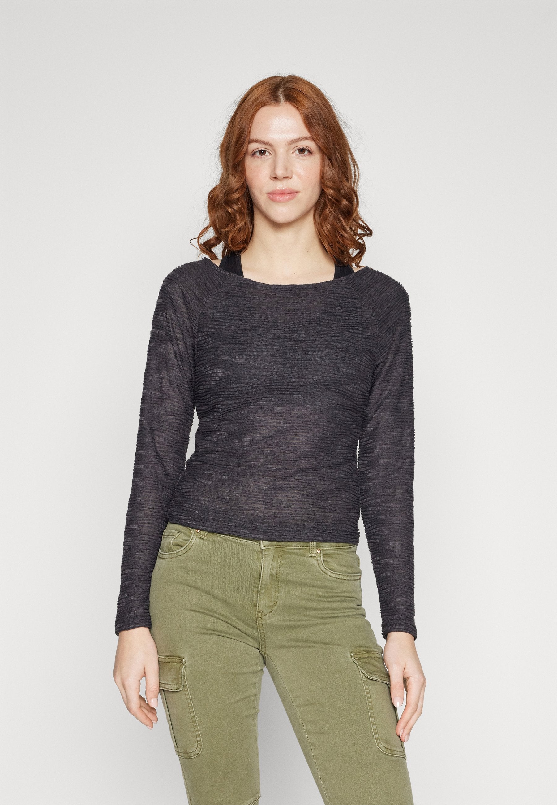 ONLY ONLCARLY BOATNECK TOP